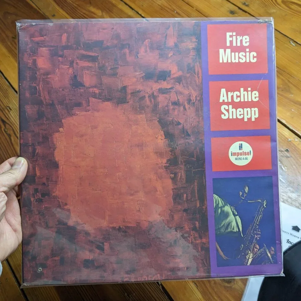ARCHIE SHEPP - FIRE MUSIC (1965 OG MONO) & MARION BROW VG+ - Picture 1 of 16